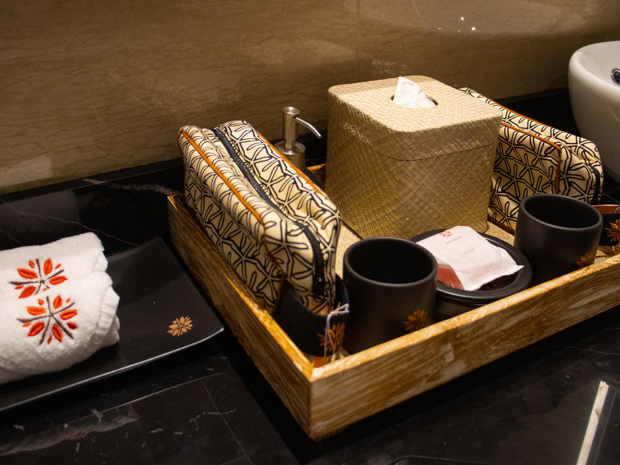 Angsana Teluk Bahang, Penang Batu Ferringhi Exterior photo A wooden amenity tray